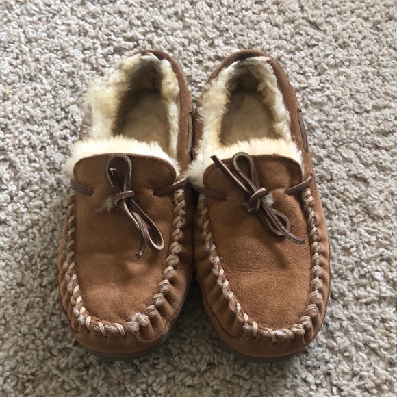 ll bean womens moccasin slippers